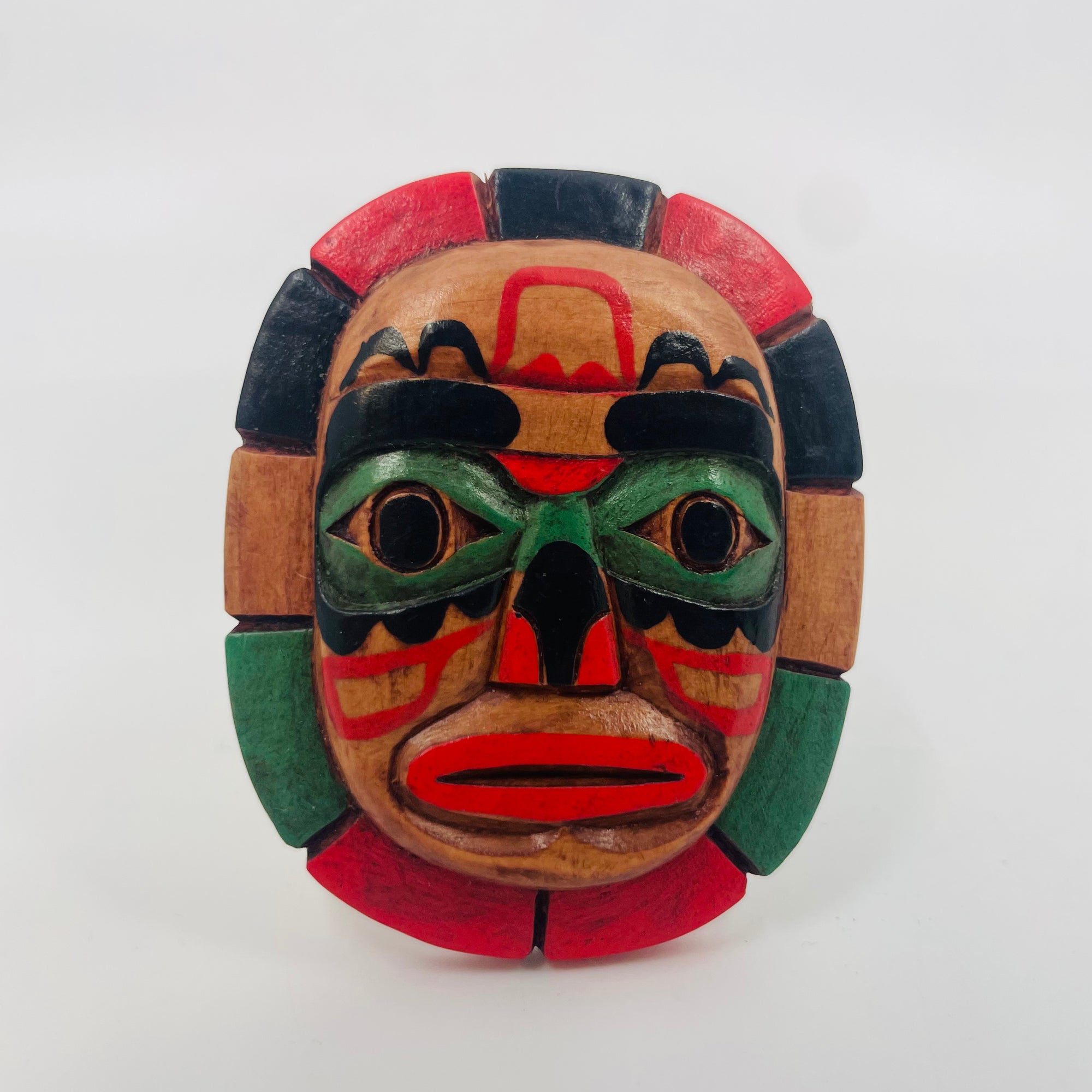 Artie George Magnets - Man Mask - WM-Magnets-7 - House of Himwitsa Native Art Gallery and Gifts