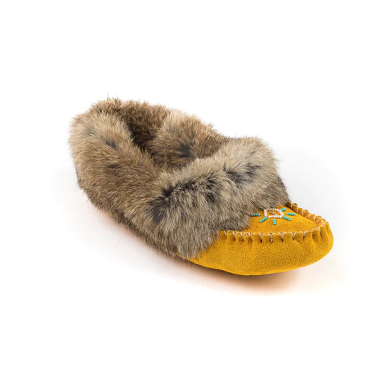 Moccasin TÄNIONNIEHA' (RABBIT) - 9 - 232F 9 - House of Himwitsa Native Art Gallery and Gifts