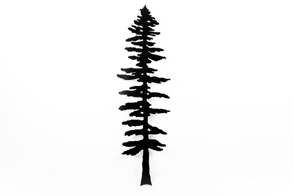 Jack Willoughby Black or Silver Sitka Trees Wall