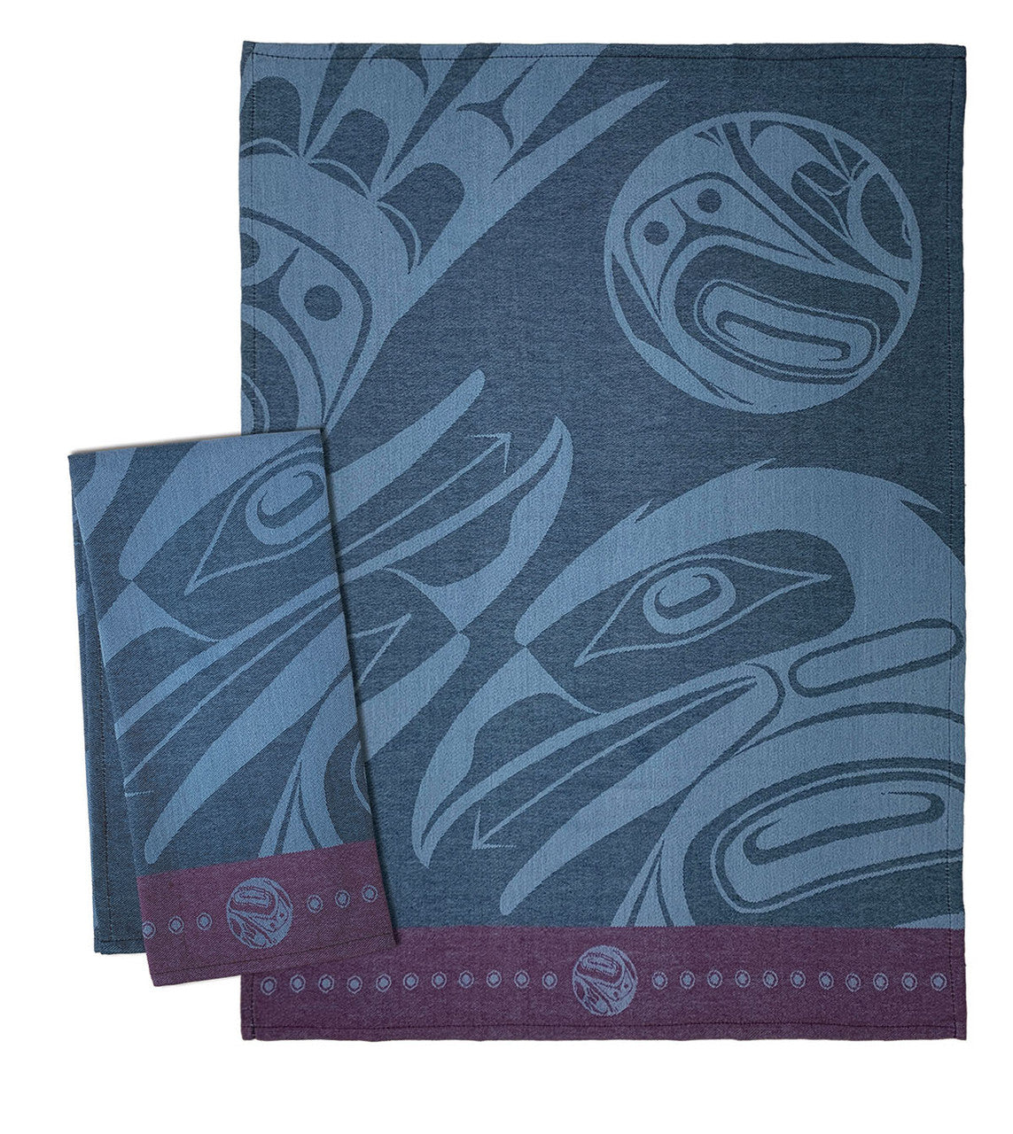Tea Towel Raven Moon -  - Tea Towel - House of Himwitsa Art Gallery