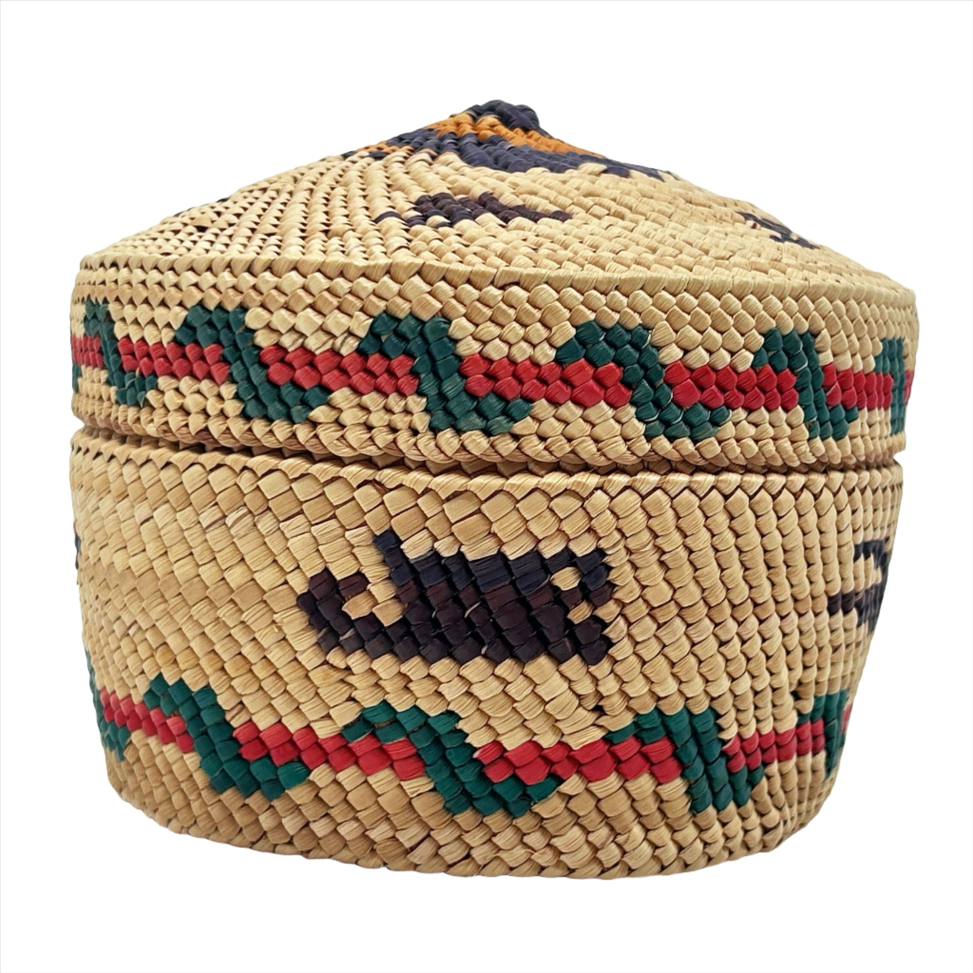 Lena Jumbo Rare Basket - First Art Premiers Inc - Basketry - House of Himwitsa Art Gallery