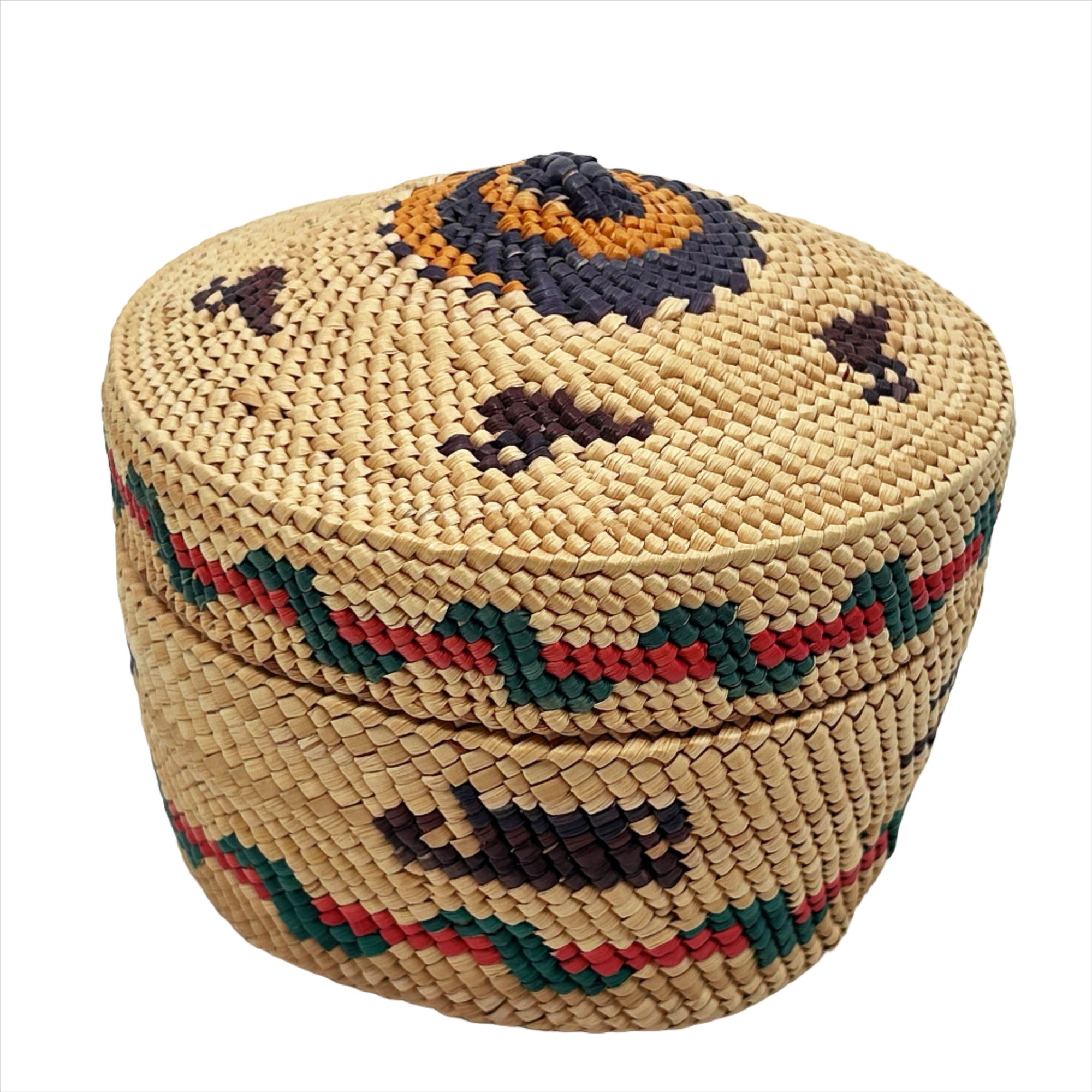 Lena Jumbo Rare Basket - First Art Premiers Inc - Basketry - House of Himwitsa Art Gallery