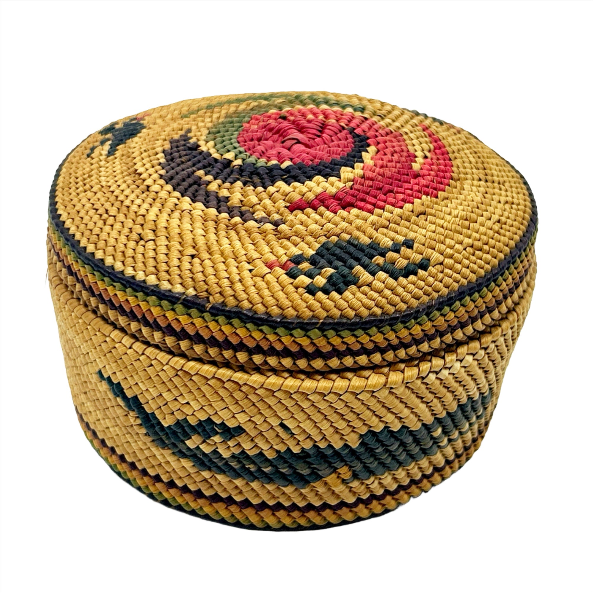 Nuu-Chah-Nulth Circa 1900's Beargrass Whale Hunt Basket - Lunds Auction Company -  - House of Himwitsa Art Gallery