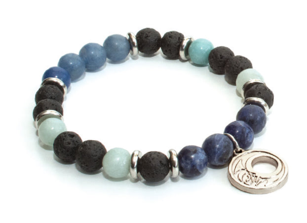 Healing Bracelet Maynard Johnny Jr. Moon M/L - Healing Bracelet Maynard Johnny Jr. Moon M/L -  - House of Himwitsa Native Art Gallery and Gifts