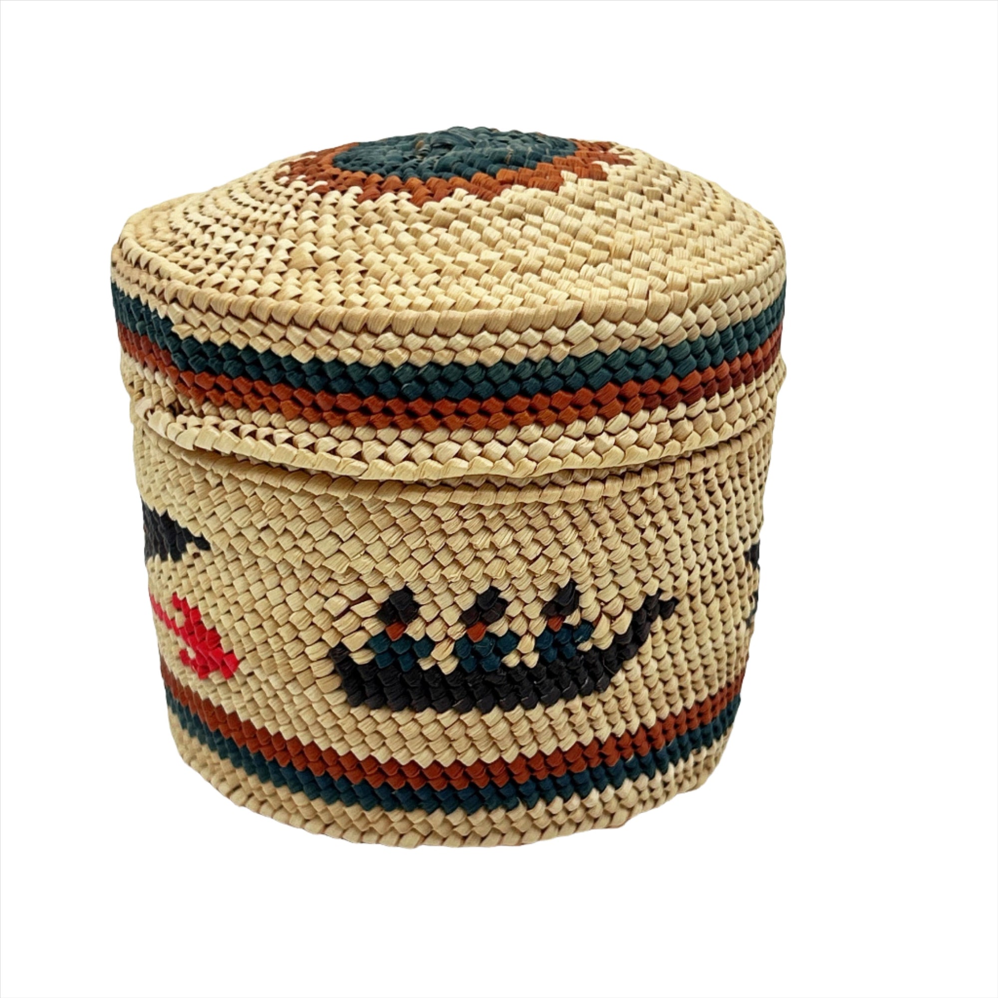 Sarah Tutube Beargrass Basket -  -  - House of Himwitsa Art Gallery