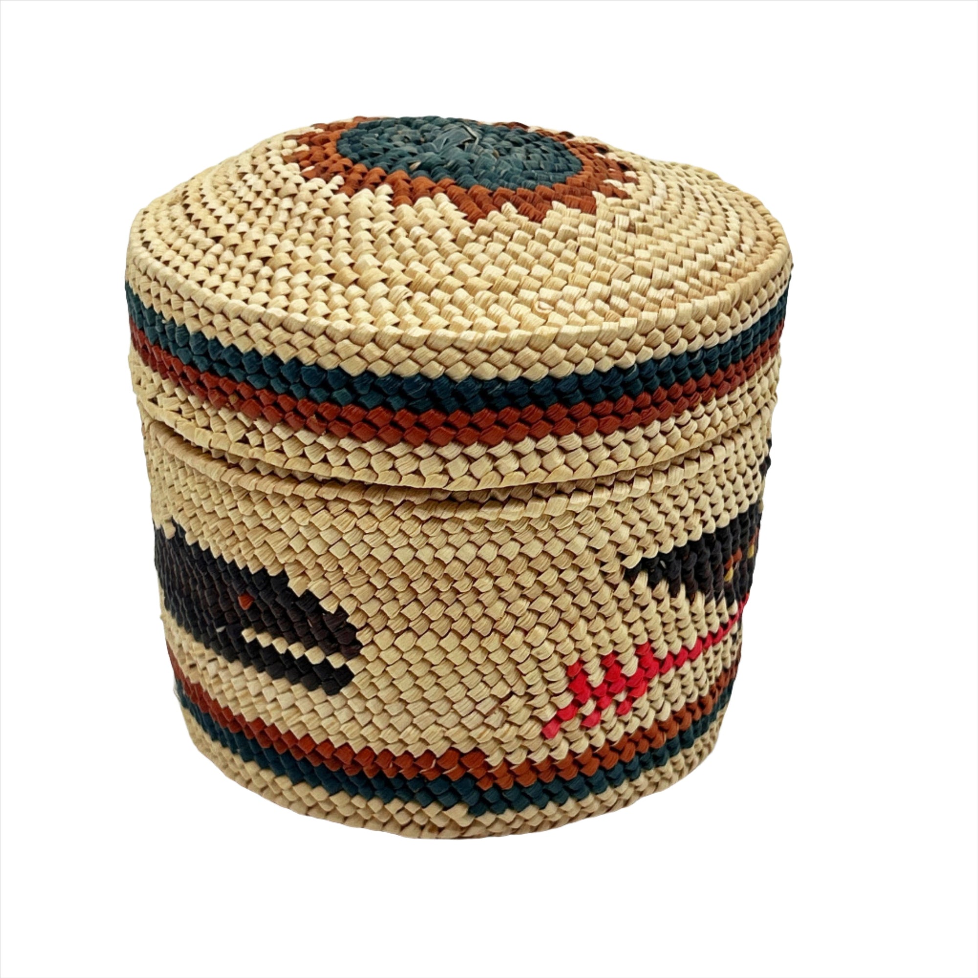 Sarah Tutube Beargrass Basket -  -  - House of Himwitsa Art Gallery