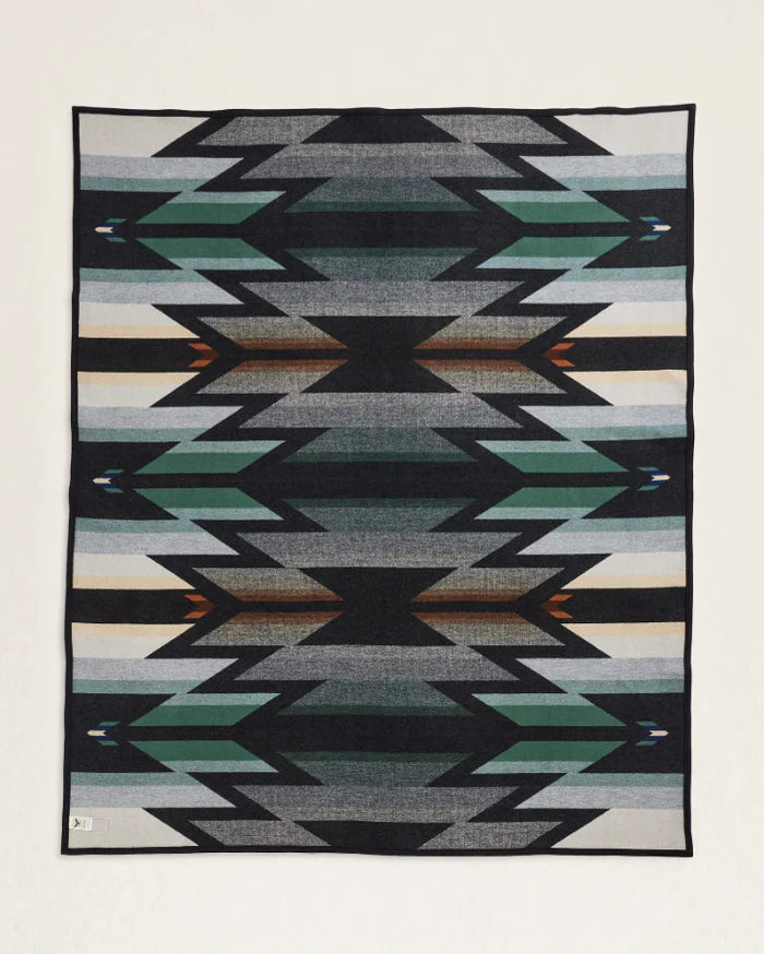 Pendleton Twin Jacquard Unnapped Blanket Wyeth Trail, Oxford - Pendleton Ray Fine Enterprises -  - House of Himwitsa Art Gallery