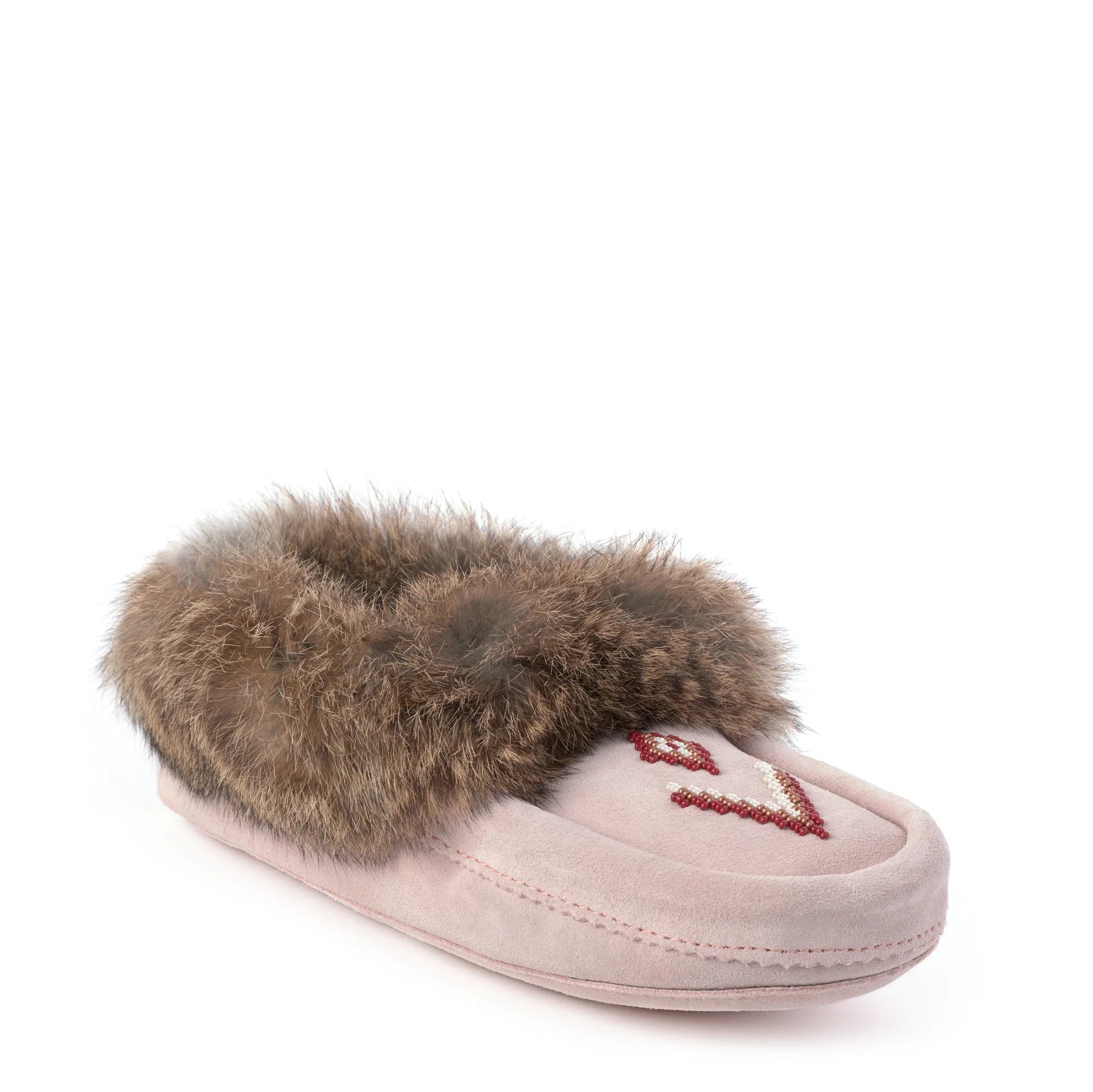 Tipi Moccasins - 10 / Pink/Rose - 40200 Pink/Rose - House of Himwitsa Native Art Gallery and Gifts