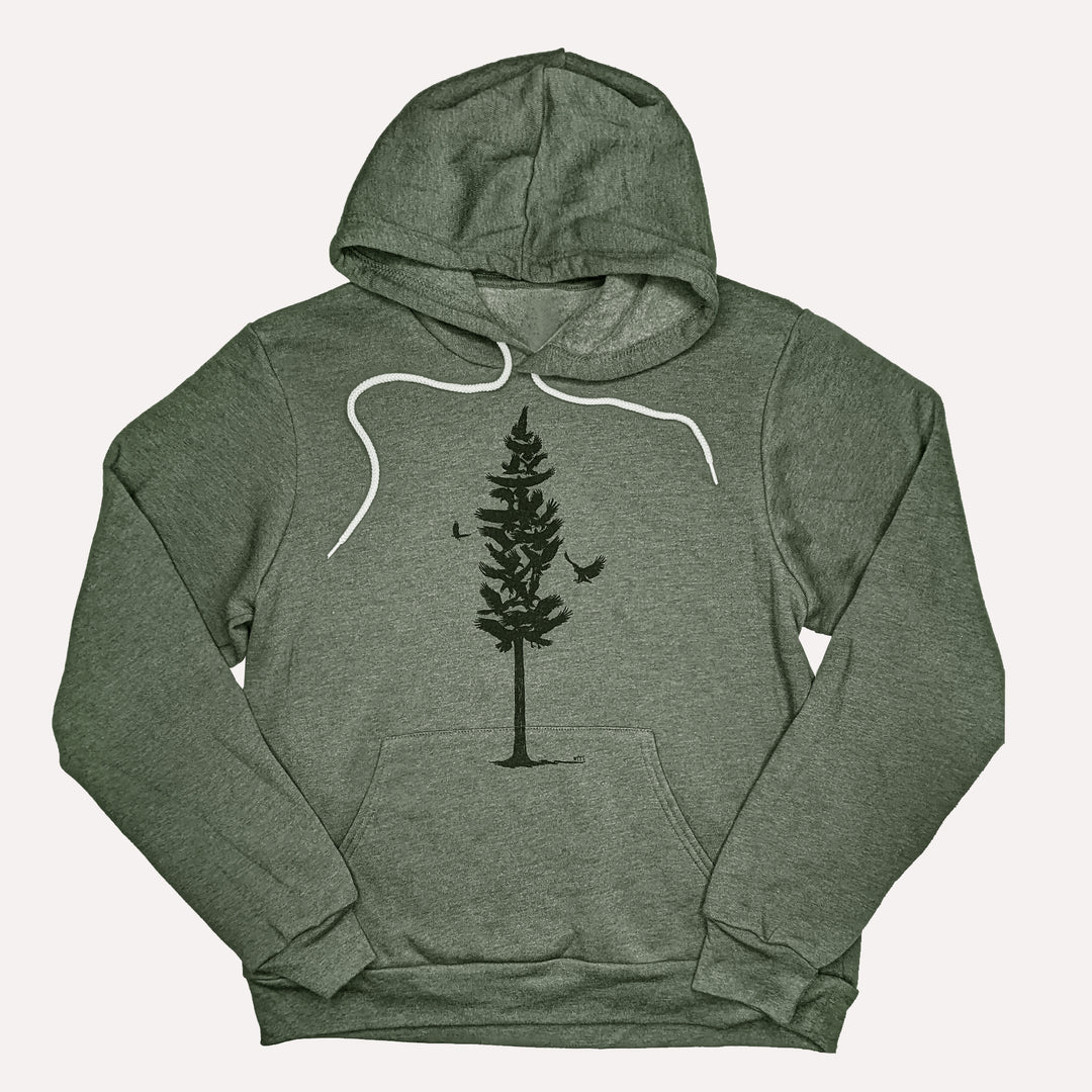 Eagles olive outlet hoodie