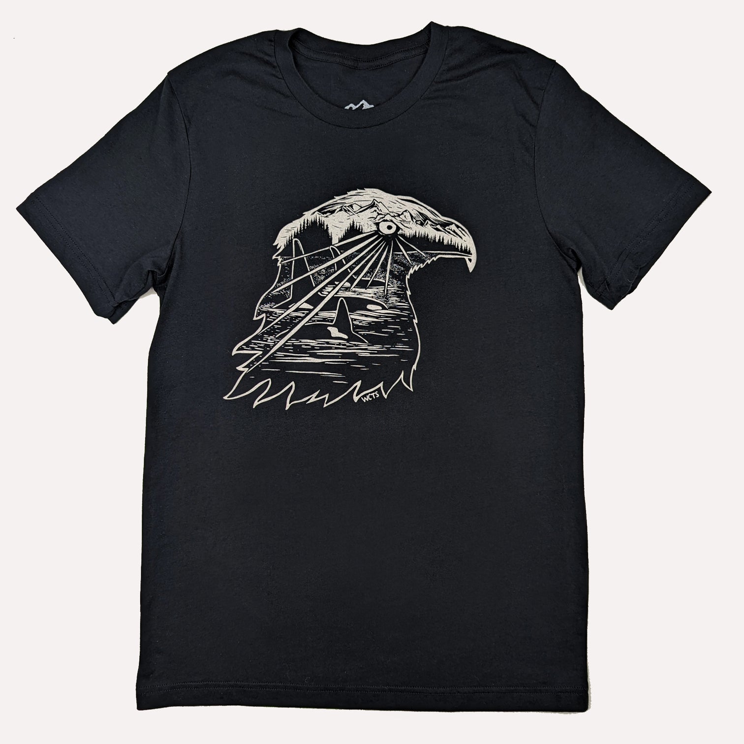 Westcoastees T-Shirt Eagle Eye - Westcoastees T-Shirt Eagle Eye -  - House of Himwitsa Native Art Gallery and Gifts