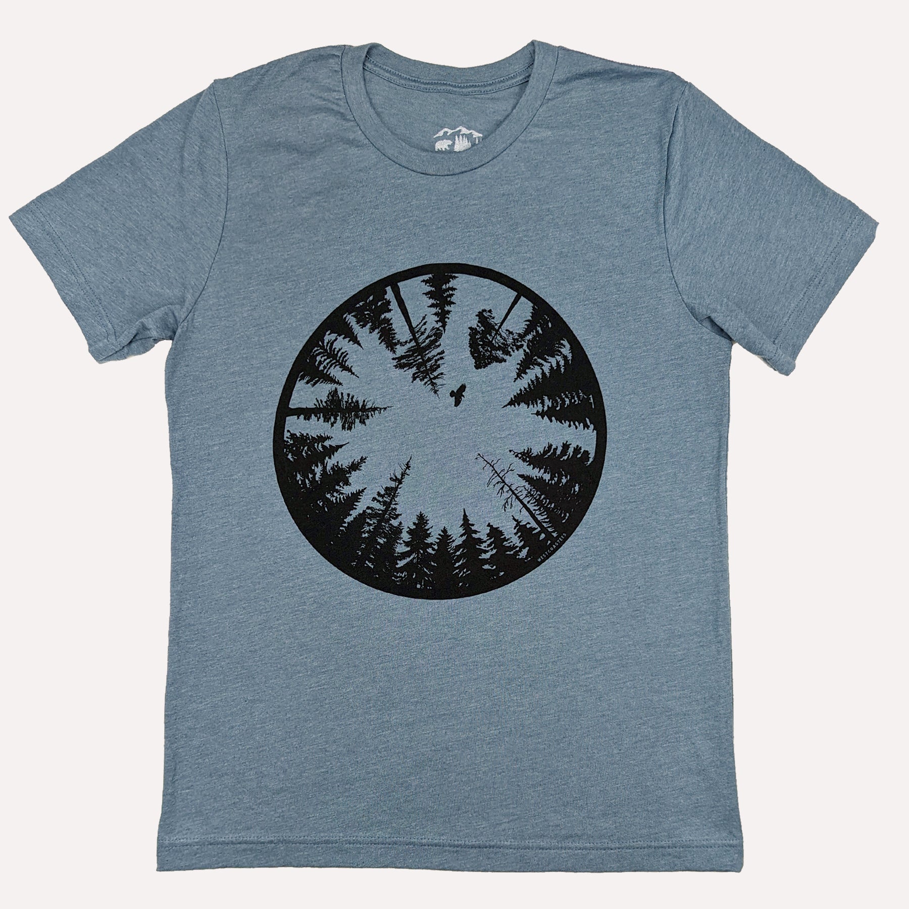 Westcoastees Adult T-Shirt Forest Eye - Westcoastees Adult T-Shirt Forest Eye -  - House of Himwitsa Native Art Gallery and Gifts