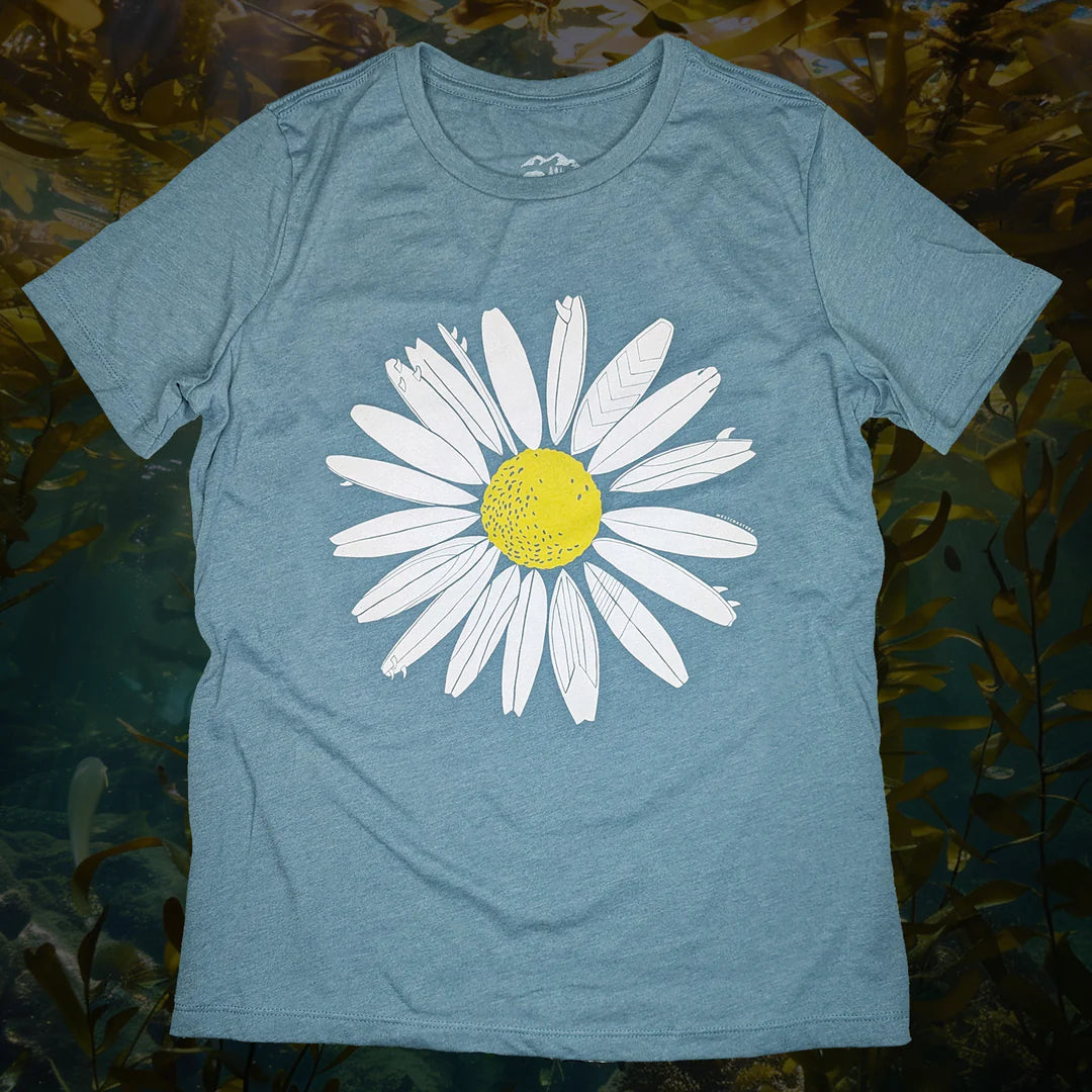 Westcoastees Surfboard T-Shirt Daisy Crew -  - T-Shirt - House of Himwitsa Art Gallery