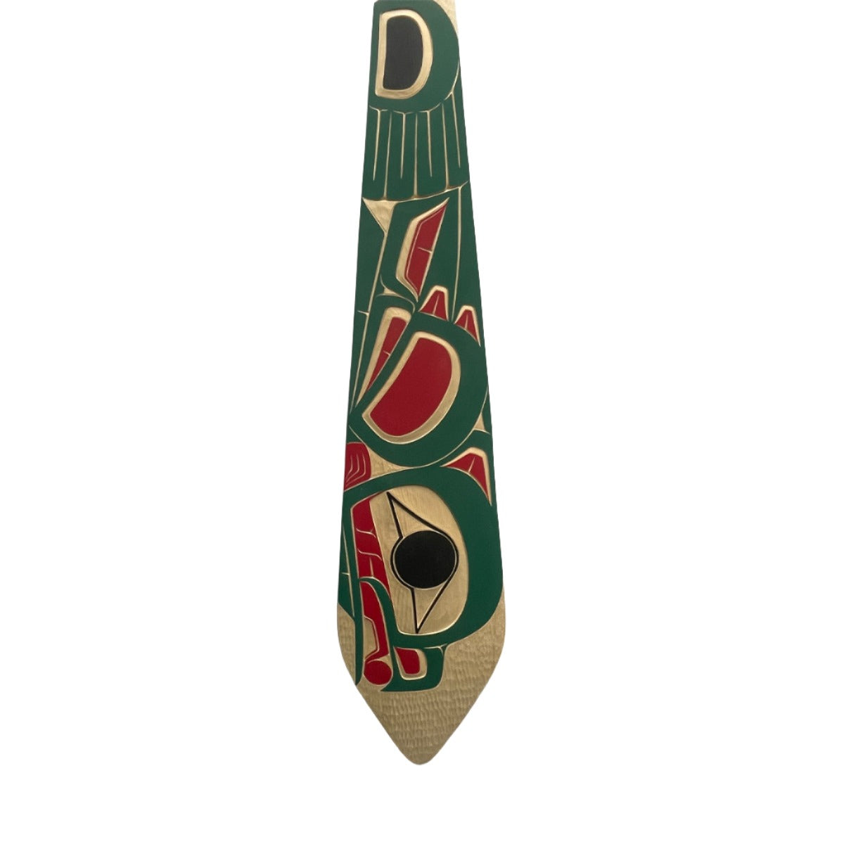 Cecilia Adams 4' Paddles Yellow Cedar - Cecilia Adams - PADDLES - House of Himwitsa Art Gallery