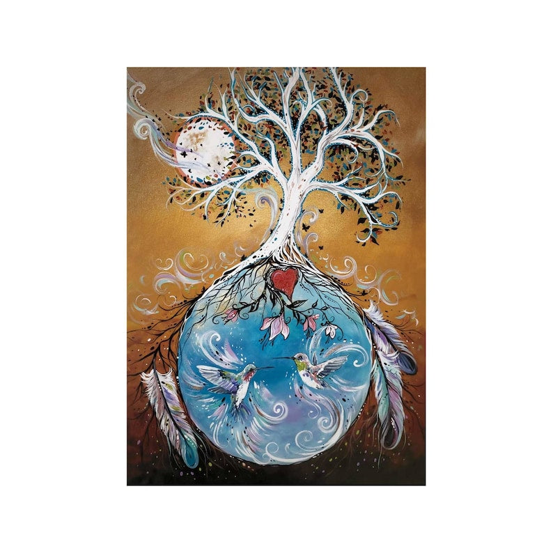 MATTED ART CARDS CARLA JOSEPH - Canadian Art Prints Inc. - Matted Art Card - House of Himwitsa Art Gallery