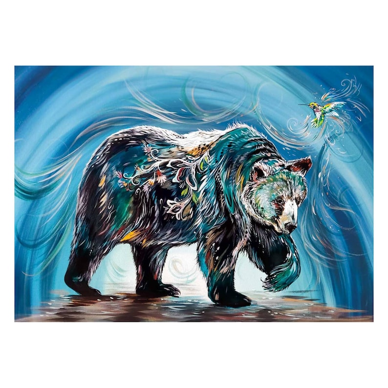 MATTED ART CARDS CARLA JOSEPH - Canadian Art Prints Inc. - Matted Art Card - House of Himwitsa Art Gallery