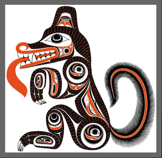 MATTED ART CARDS BILL REID -  - Matted Art Card - House of Himwitsa Art Gallery