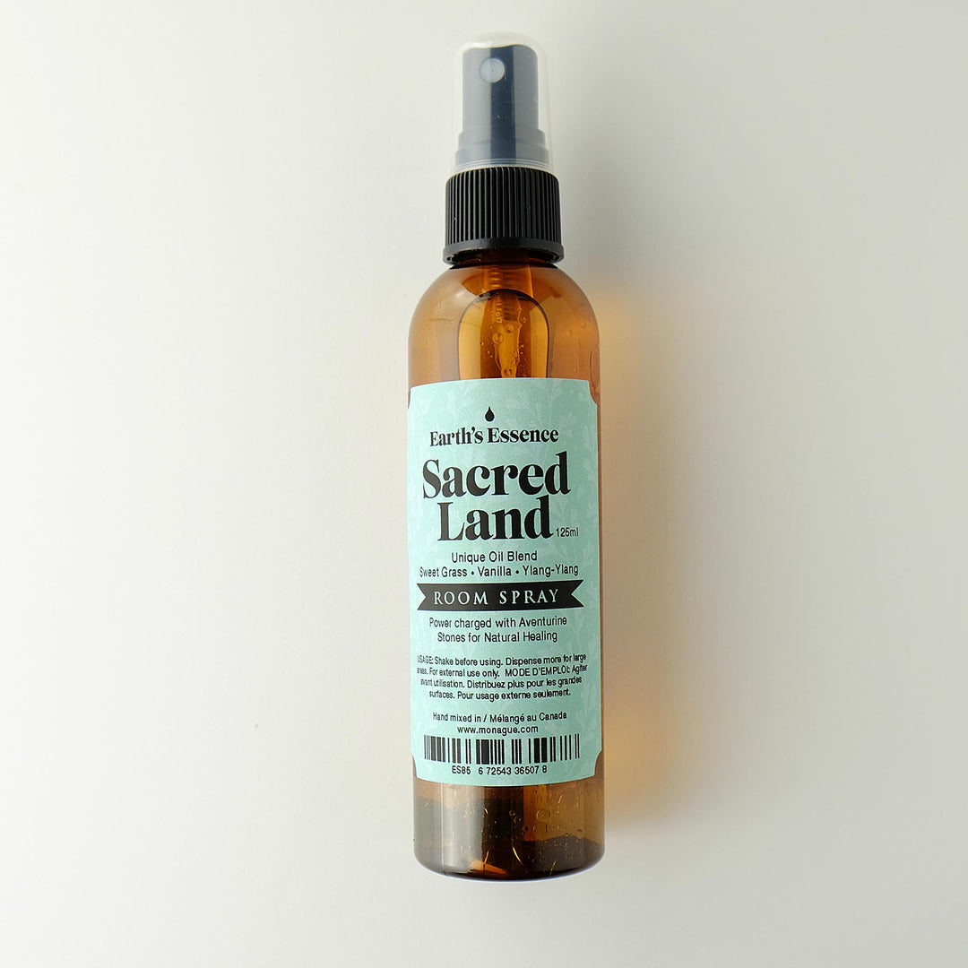 125ml Room Spray - Sacred Land with Aventurine stones - 125ml Room Spray - Sacred Land with Aventurine stones -  - House of Himwitsa Native Art Gallery and Gifts