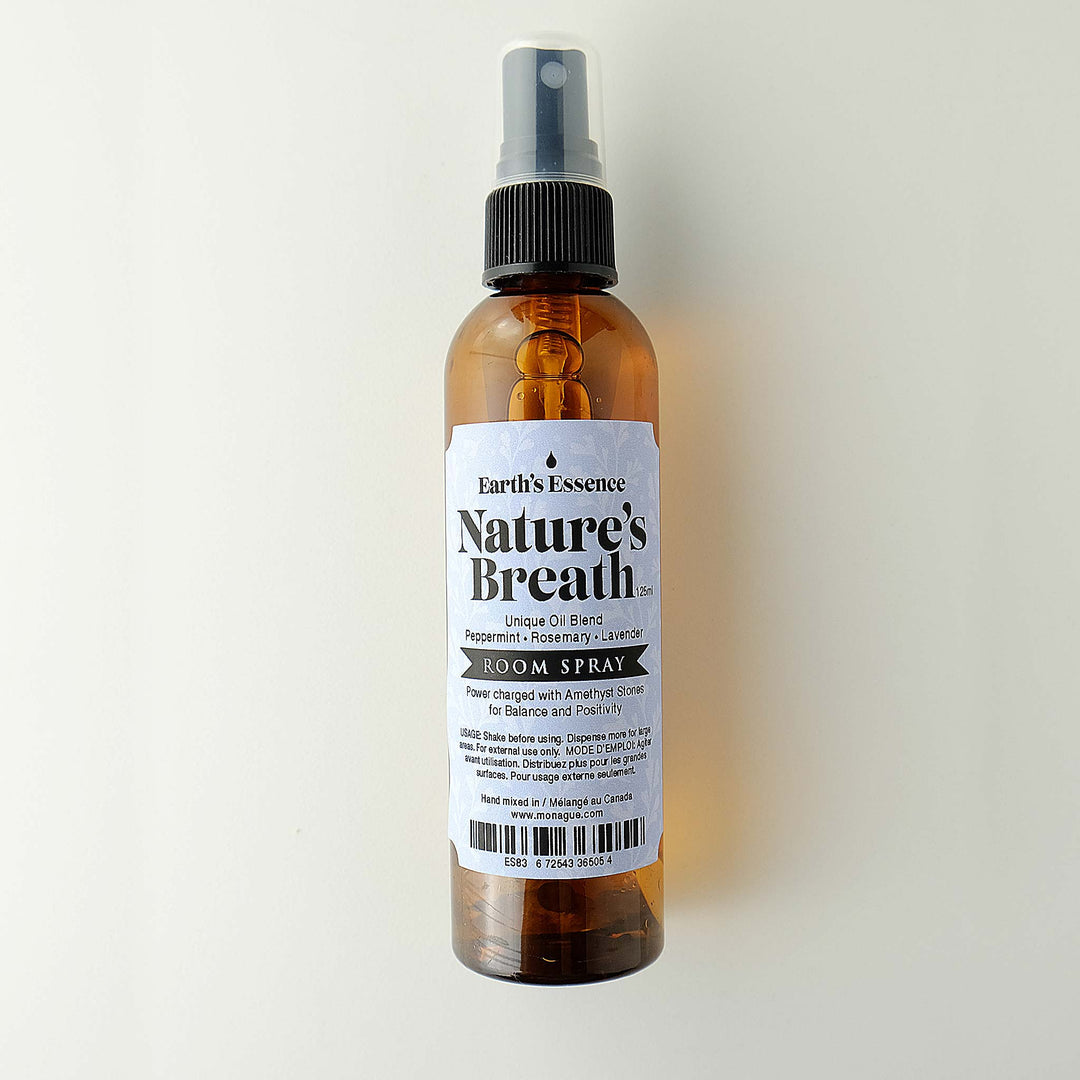 125ml Room Spray - Nature's Breath with Amethyst stones - 125ml Room Spray - Nature's Breath with Amethyst stones -  - House of Himwitsa Native Art Gallery and Gifts