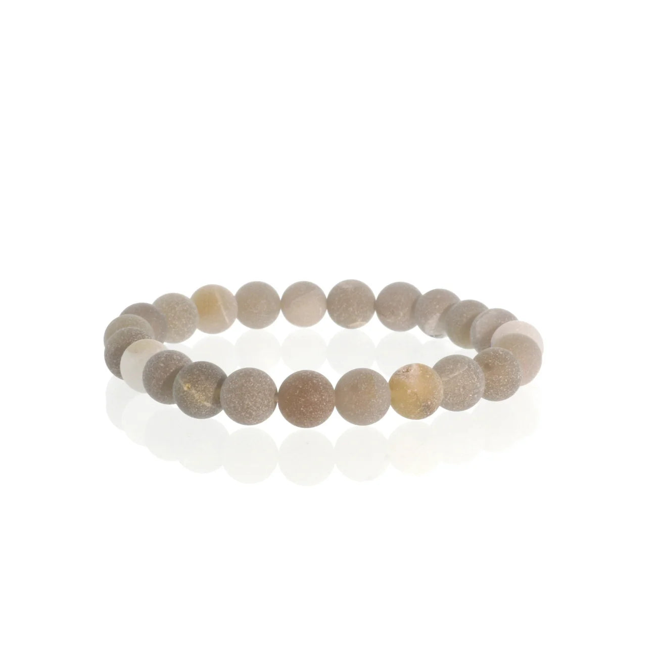 Bracelet Druzy Bead Matte Natural - STONE BRIDGE -  - House of Himwitsa Art Gallery