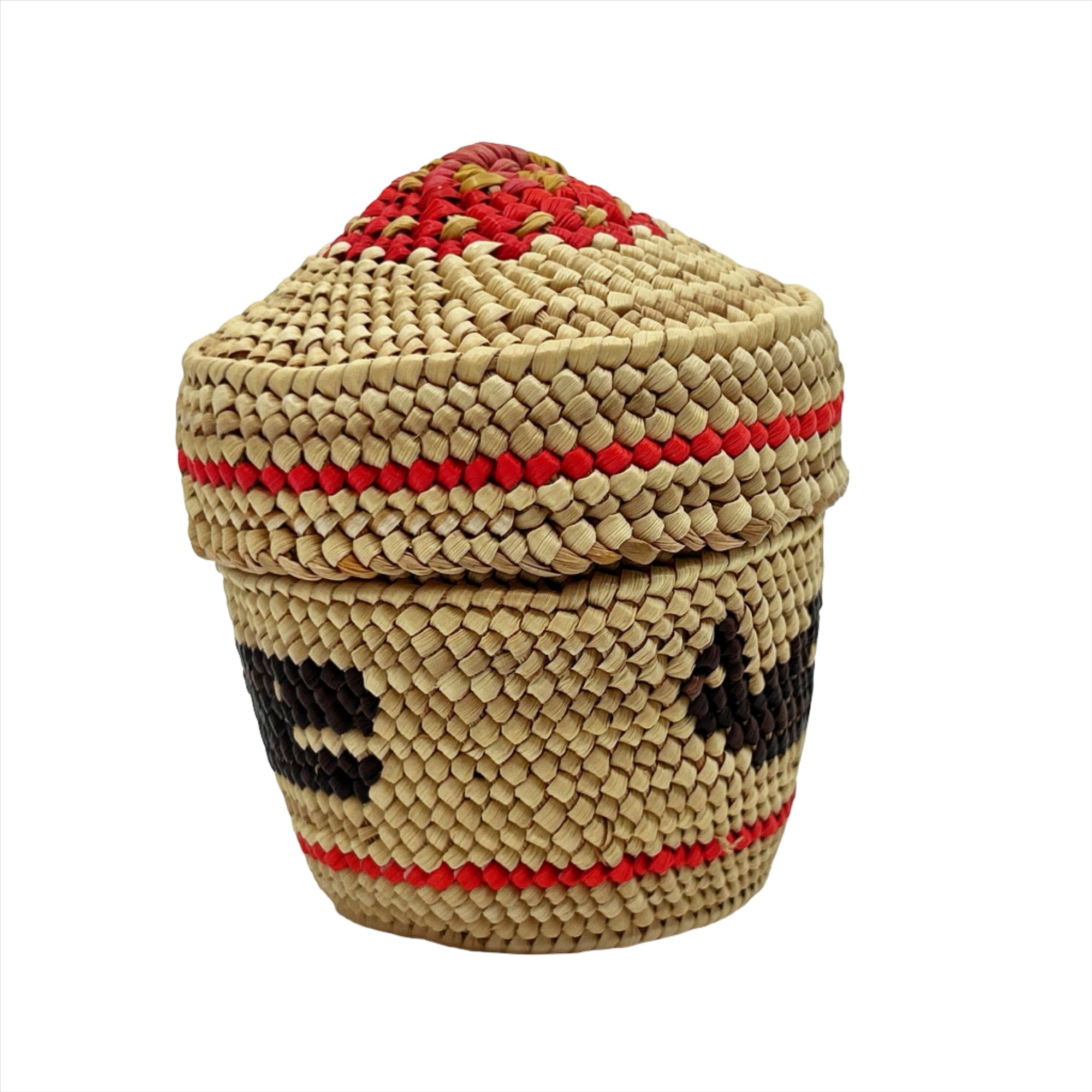 Basket Woven Beargrass med -  -  - House of Himwitsa Art Gallery