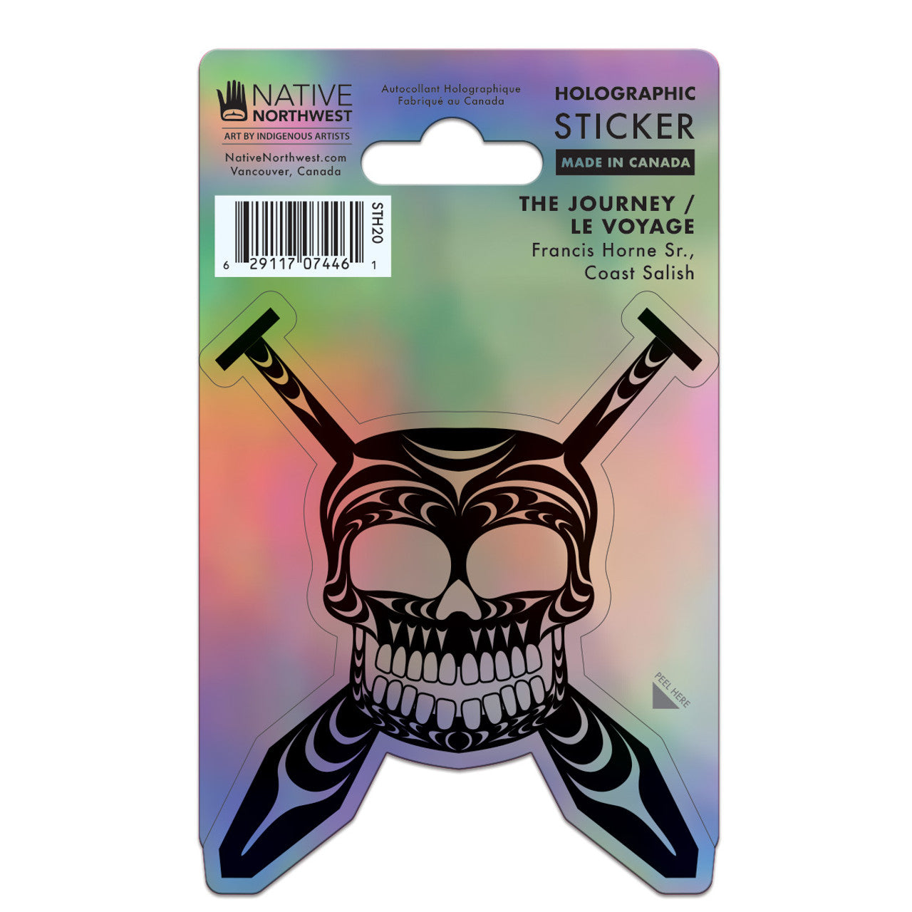 Holographic Stickers - Garfinkle - Sticker - House of Himwitsa Art Gallery