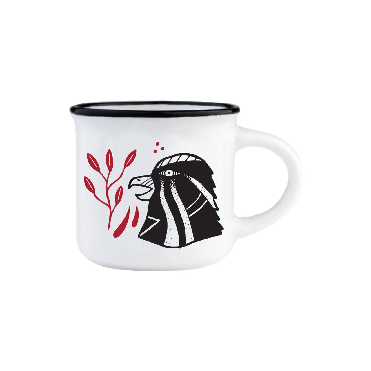 ESPRESSO MUGS - 3oz / *Eagle Spirit - ESMUG23 DISCONTINUE - House of Himwitsa Native Art Gallery and Gifts