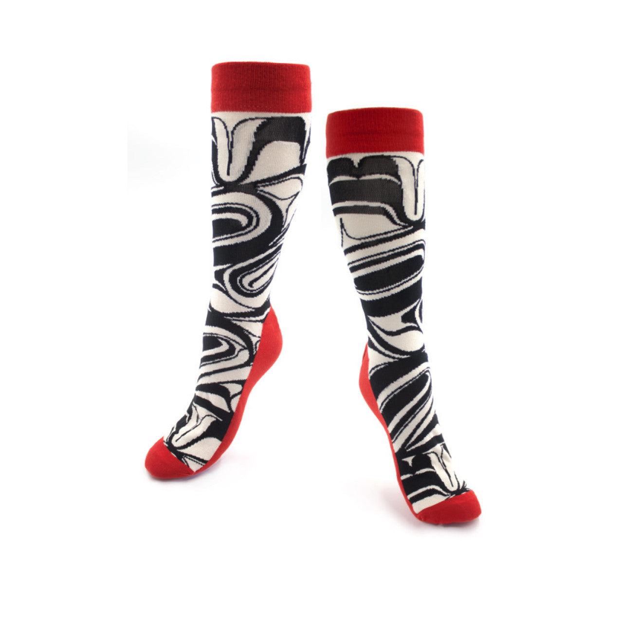 ART SOCKS - M/L / Roger Smith-Spirit in Flight/SOCK37 - SOCK37L - House of Himwitsa Native Art Gallery and Gifts
