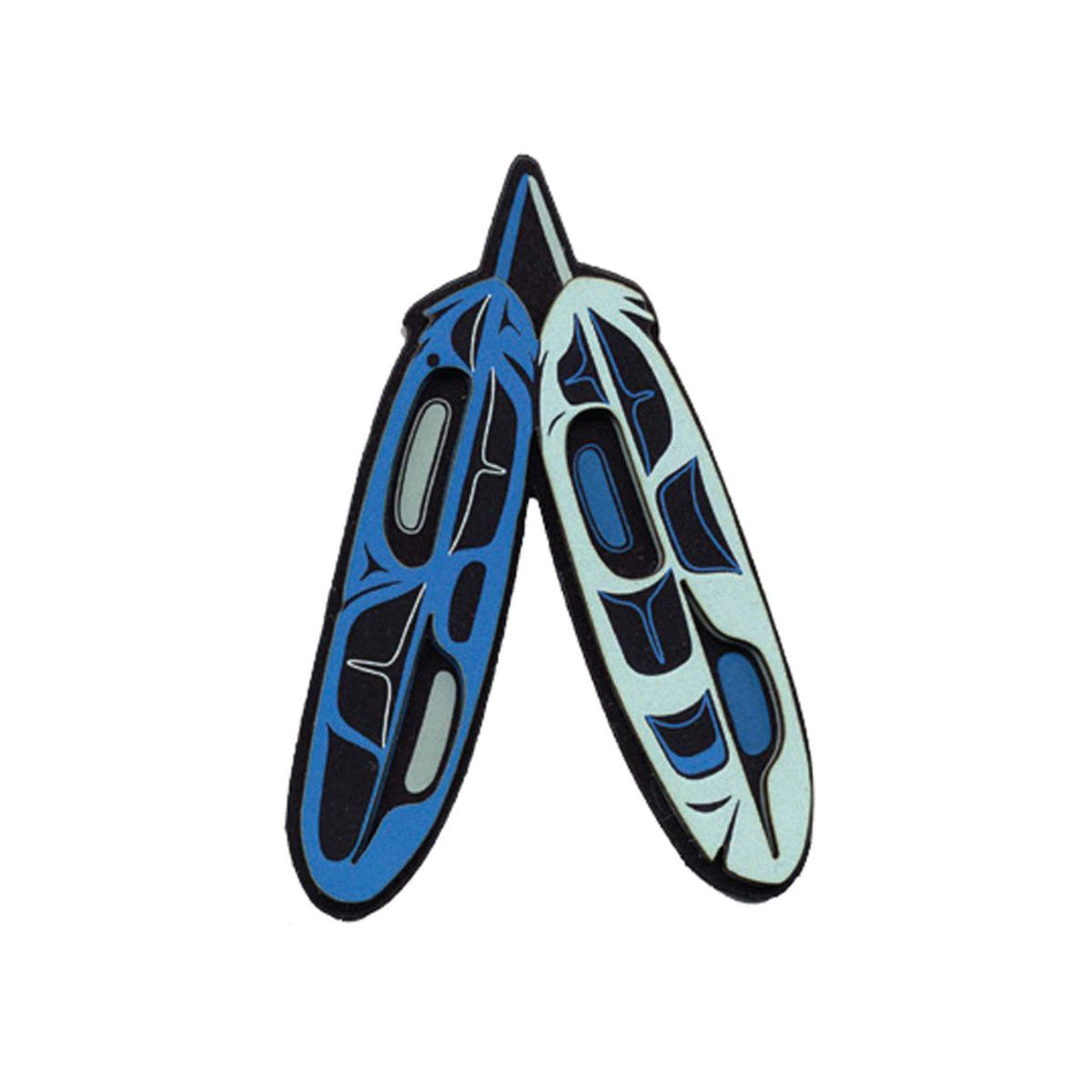 3D MAGNETS - *Corey Bulpitt Eagle Feathers - M303 DISCONTINUE - House of Himwitsa Native Art Gallery and Gifts