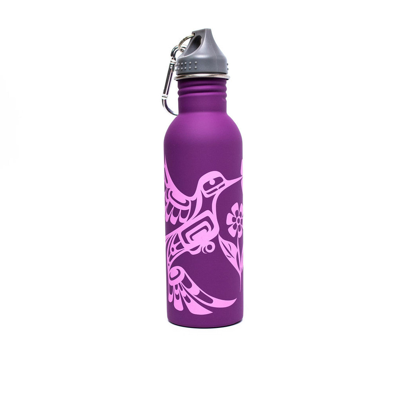 Water Bottles - Francis Dick Hummingbird / 25oz - WBS28 - House of Himwitsa Native Art Gallery and Gifts