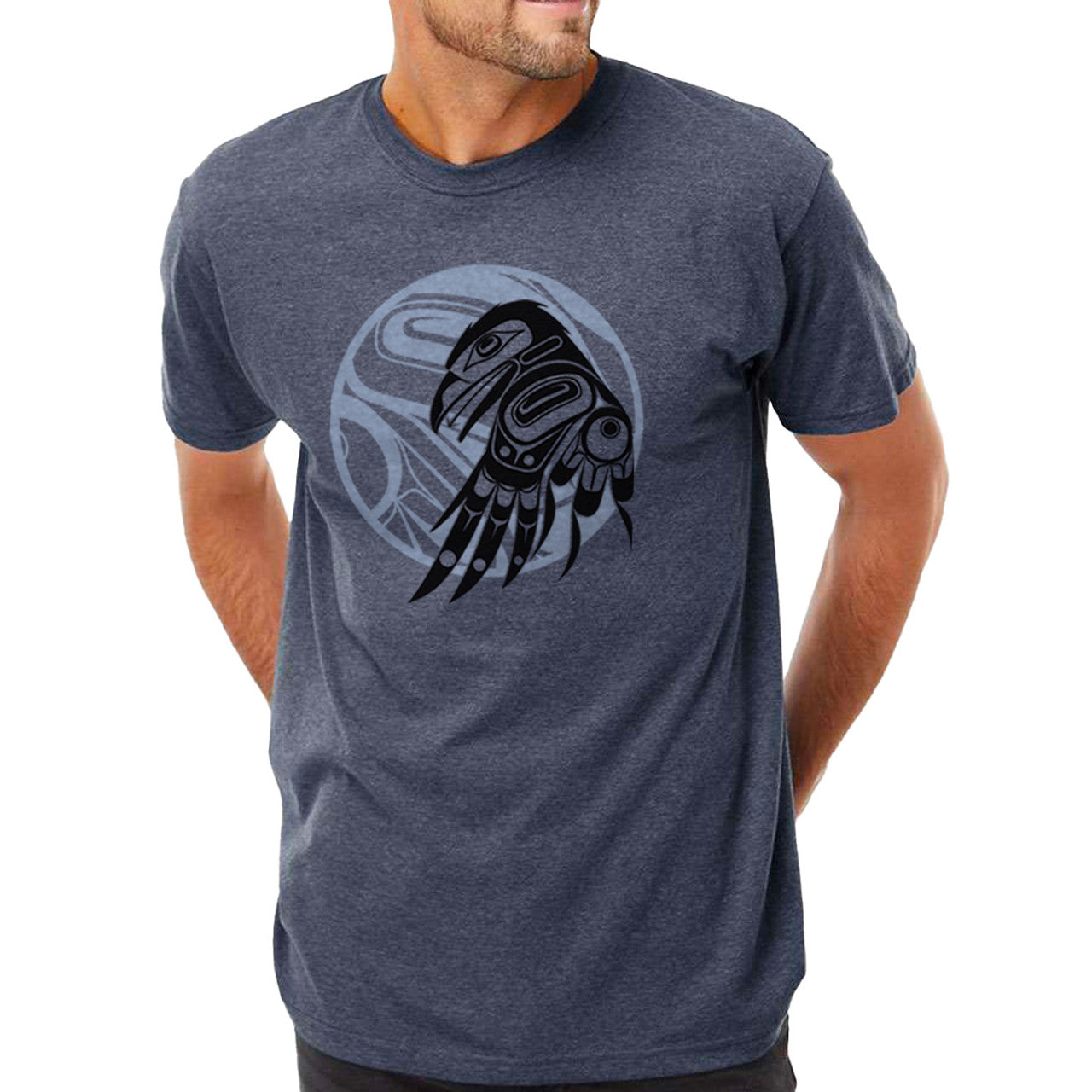T-shirt Allen Weir Raven Moon - Garfinkle - T-Shirt - House of Himwitsa Art Gallery