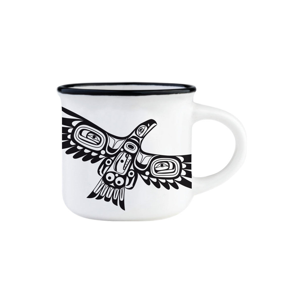 ESPRESSO MUGS - 3oz / Soaring Eagle - ESMUG14 - House of Himwitsa Native Art Gallery and Gifts