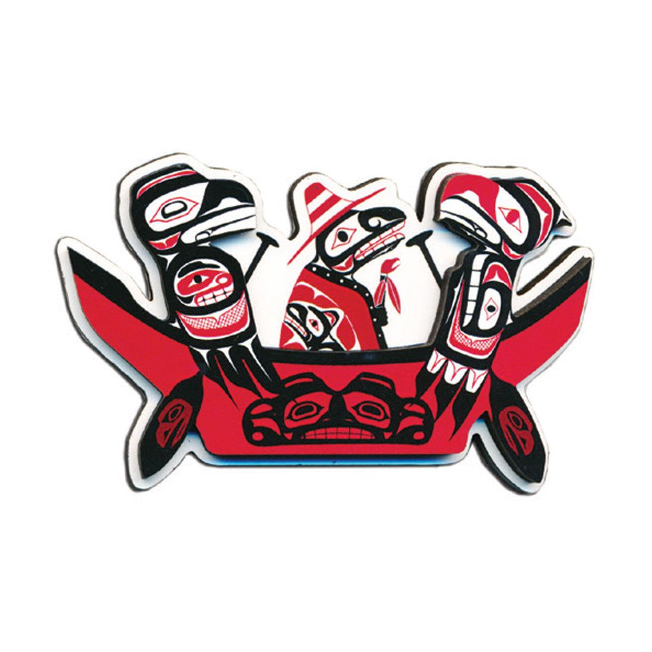 3D MAGNETS - Darell Amos The Journey - M357 - House of Himwitsa Native Art Gallery and Gifts