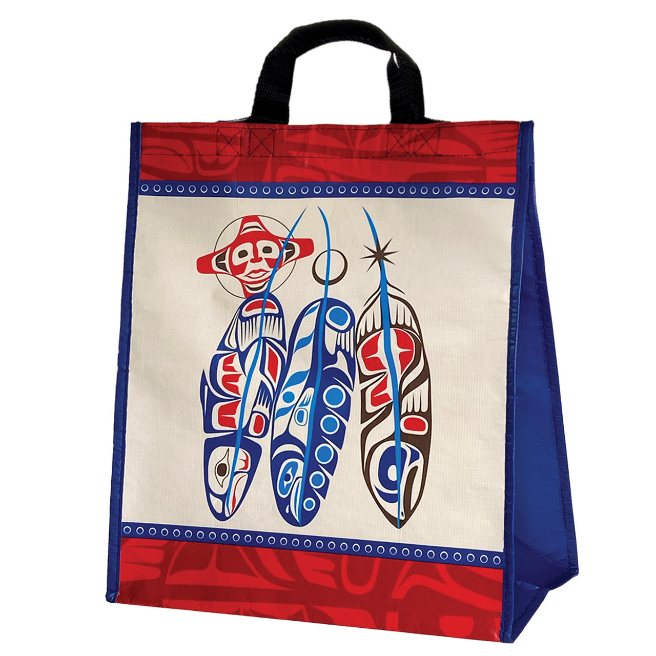 Eco Bag Large Allen Weir Raven Moon - Garfinkle - Eco Bag - House of Himwitsa Art Gallery