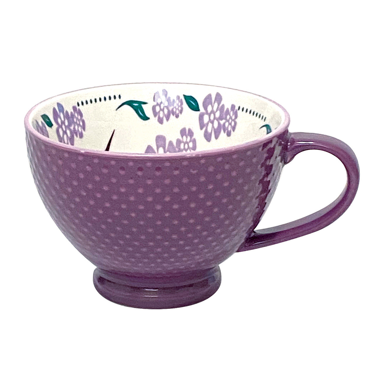 PORCELAIN ART MUGS - 12oz / Hummingbird-Purple - PMUG18 - House of Himwitsa Native Art Gallery and Gifts
