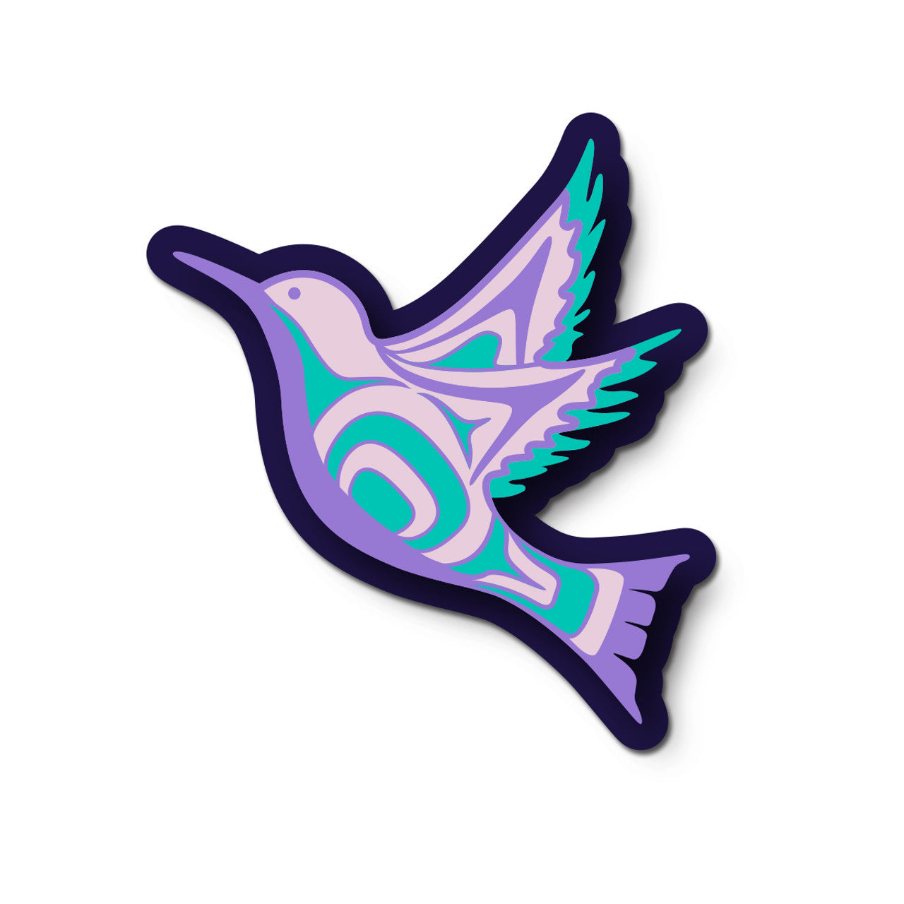 3D MAGNETS - Nicole La Rock Hummingbird - M370 - House of Himwitsa Native Art Gallery and Gifts