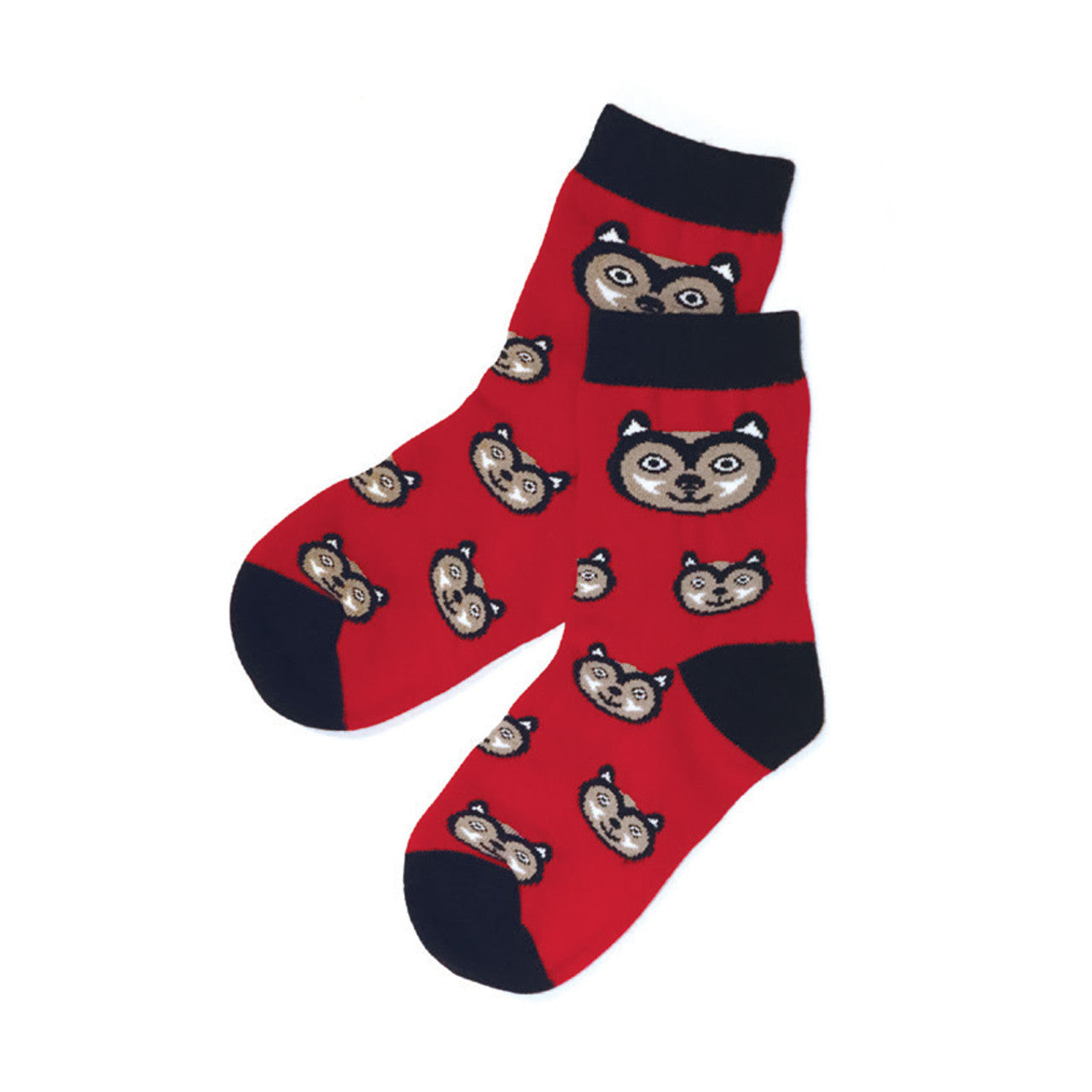 KIDS ART SOCKS - M/L / Simone Diamond Bear - SOCK100L - House of Himwitsa Native Art Gallery and Gifts
