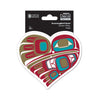 DECALS - Gordon White Hummingbird Heart - D217 - House of Himwitsa Native Art Gallery and Gifts