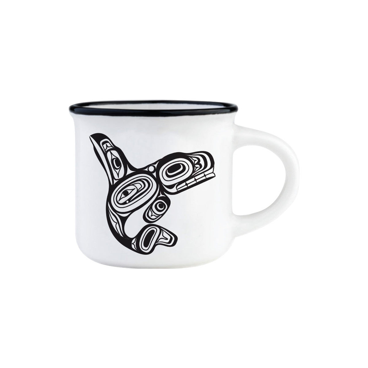 ESPRESSO MUGS - 3oz / Whale - ESMUG13 - House of Himwitsa Native Art Gallery and Gifts