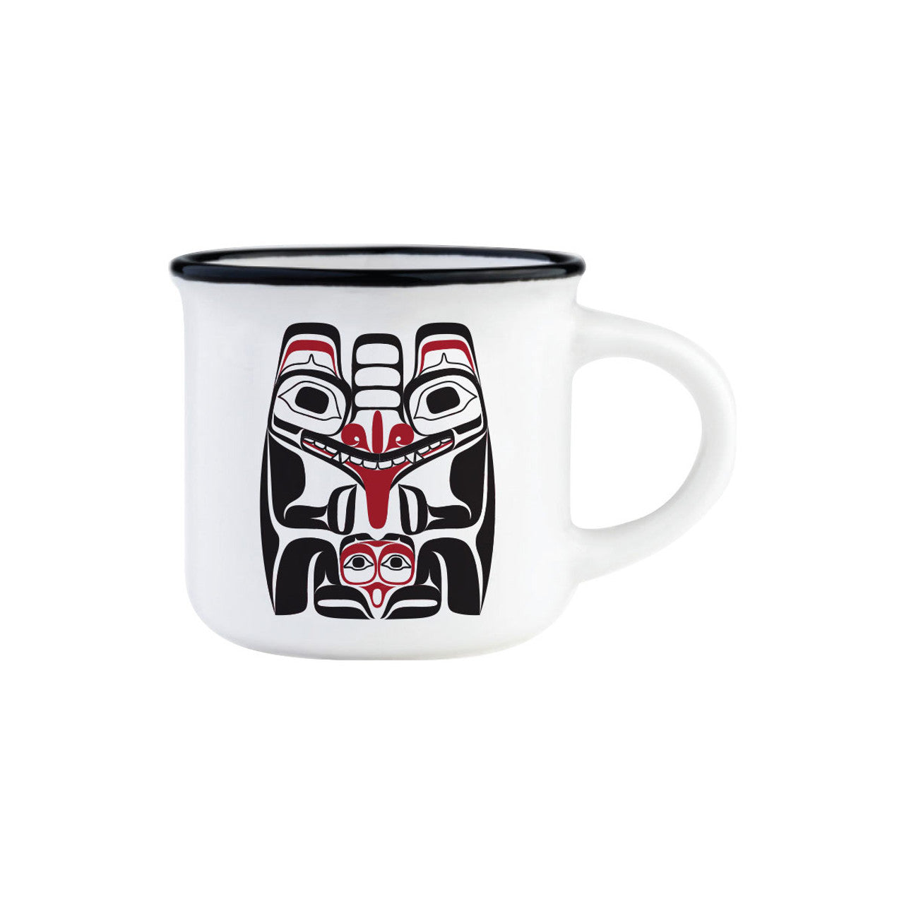 ESPRESSO MUGS - 3oz / Bear - ESMUG17 - House of Himwitsa Native Art Gallery and Gifts
