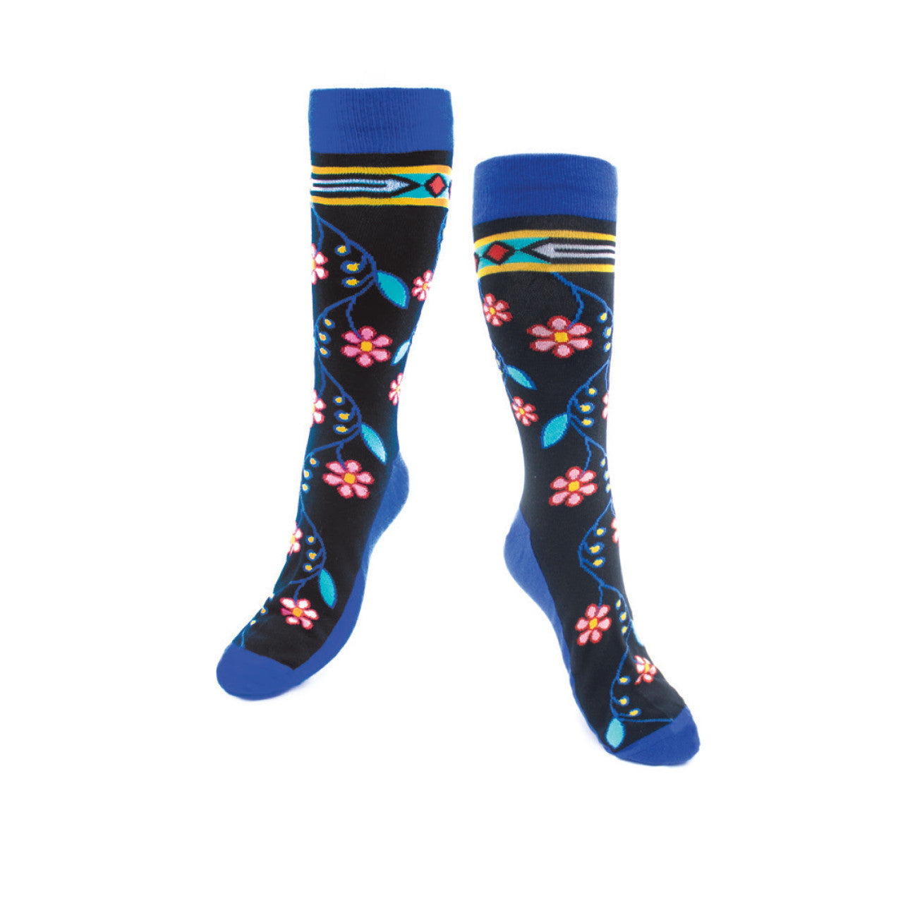 ART SOCKS - M/L / Sharifah Marsden-Mother Earth/SOCK36 - SOCK36L - House of Himwitsa Native Art Gallery and Gifts