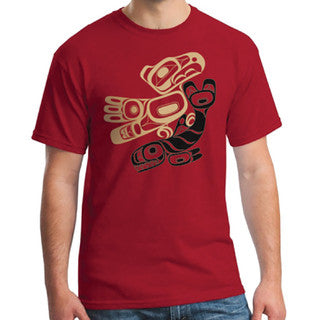 T Shirt Thunderbird and Orca - XXL - TSBTOXXL - House of Himwitsa Native Art Gallery and Gifts