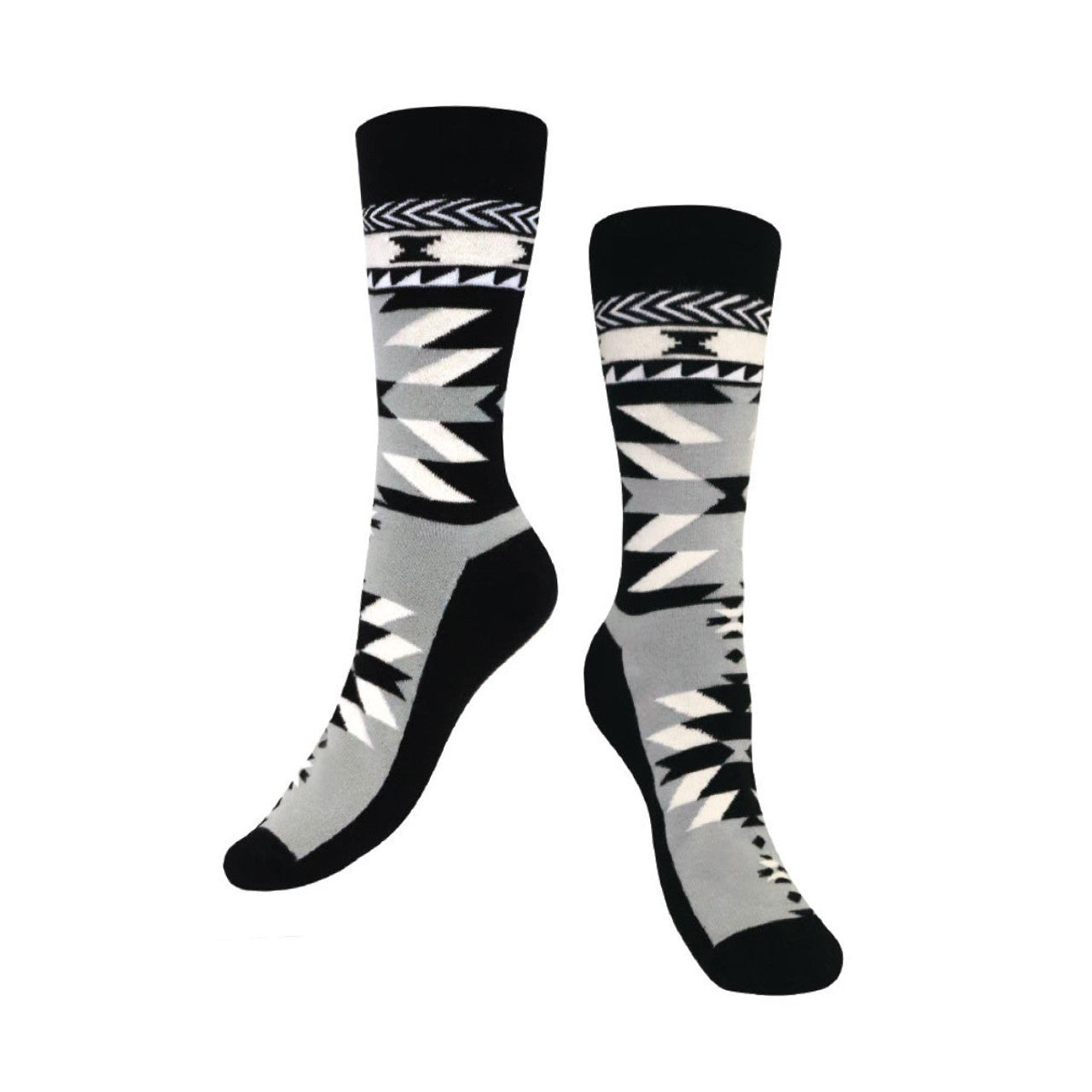 ART SOCKS - M/L / Leila Stogan-Visions Of Our Ancestors/SOCK31 - SOCK31L - House of Himwitsa Native Art Gallery and Gifts