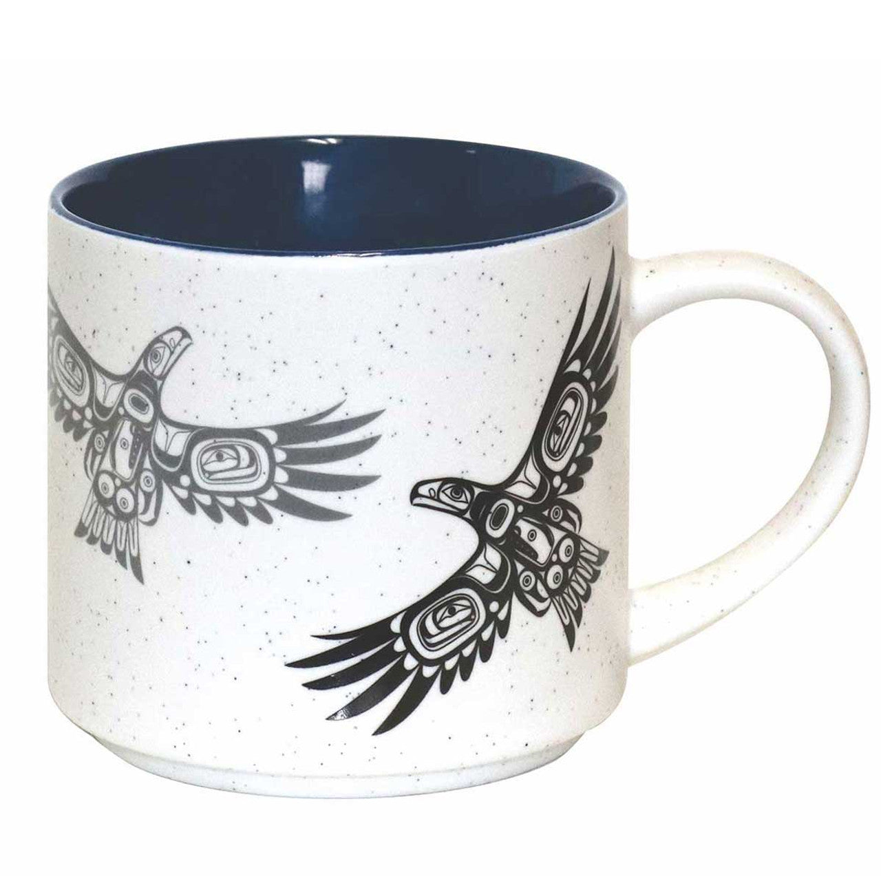 CERAMIC MUGS - 16oz / Soaring Eagle - CMUG17 - House of Himwitsa Native Art Gallery and Gifts