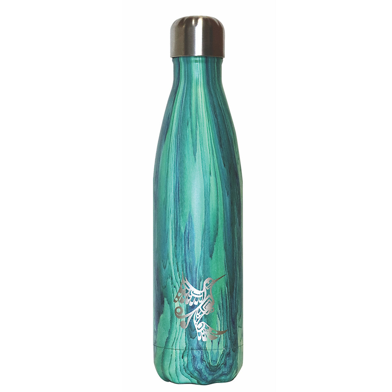 INSULATED BOTTLES - Francis Dick Hummingbird 17oz - BOT12 - House of Himwitsa Native Art Gallery and Gifts