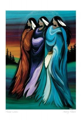 CANVAS BETTY ALBERT - Canadian Art Prints Inc. - Canvas - House of Himwitsa Art Gallery