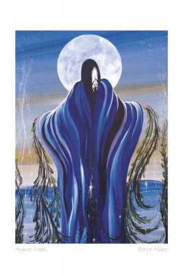 CANVAS/ MATTED ART CARDS BETTY ALBERT - Canadian Art Prints Inc. - Matted Art Card - House of Himwitsa Art Gallery