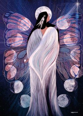 CANVAS/ MATTED ART CARDS BETTY ALBERT - Canadian Art Prints Inc. - Matted Art Card - House of Himwitsa Art Gallery