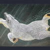 MATTED ART CARDS TIM PITSIULAK - Swimming Bear - POD2164M - House of Himwitsa Native Art Gallery and Gifts