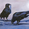 MATTED ART CARDS JEAN TAYLOR - Raven Beaders - POD2199M - House of Himwitsa Native Art Gallery and Gifts