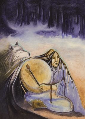 CANVAS NATHALIE COUTOU -  - Canvas - House of Himwitsa Art Gallery